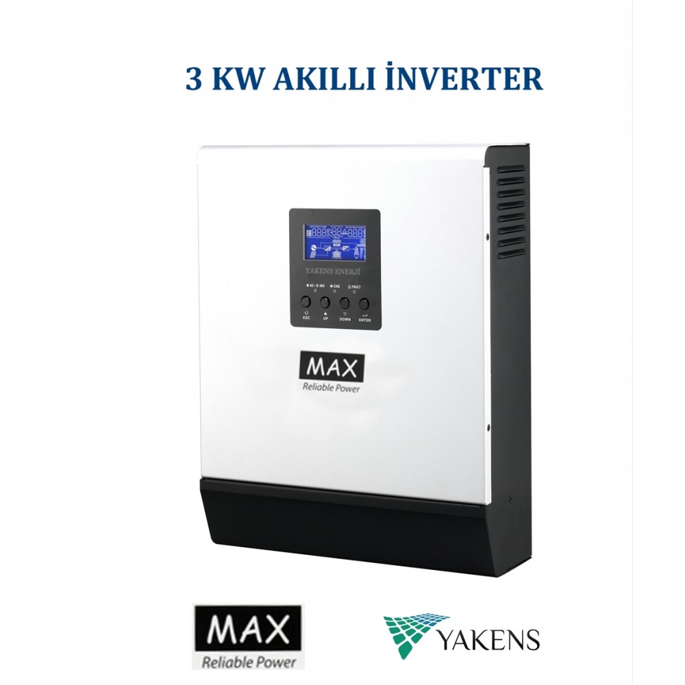3000W / 24V Akıllı inverter Max